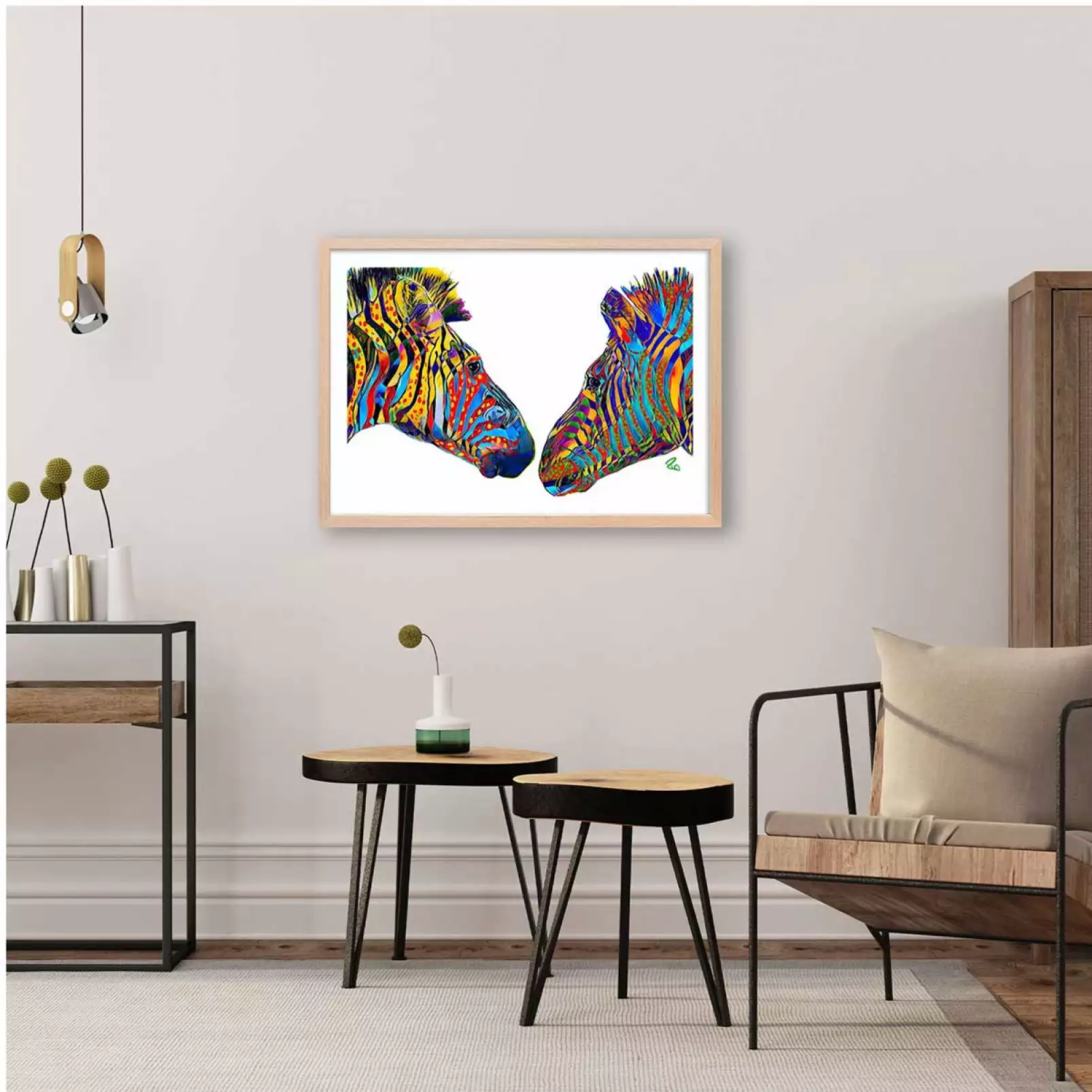 tableau-animaux-multicolore-ziggy-et-zag-les-zebres