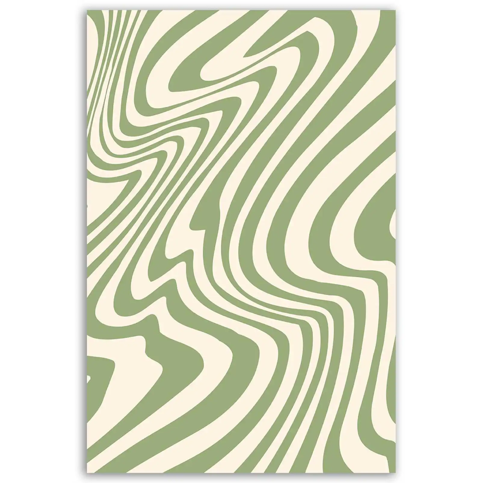 tableau-ondulations-vert-sauge