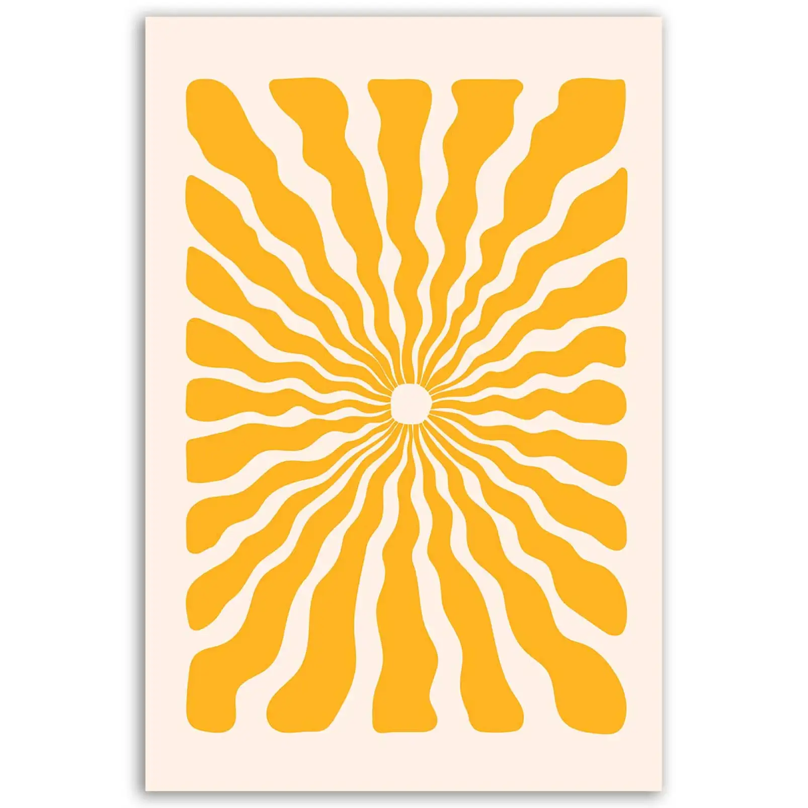 tableau-soleil-rayons-ondules