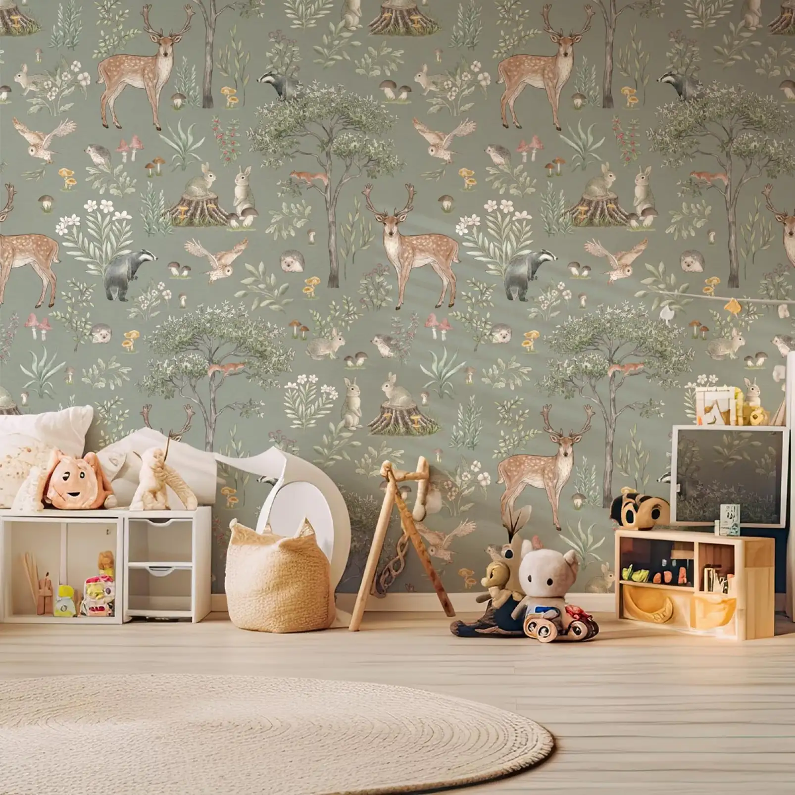 tapisserie-foret-bebe-tapisserie-enfant-la-clairiere