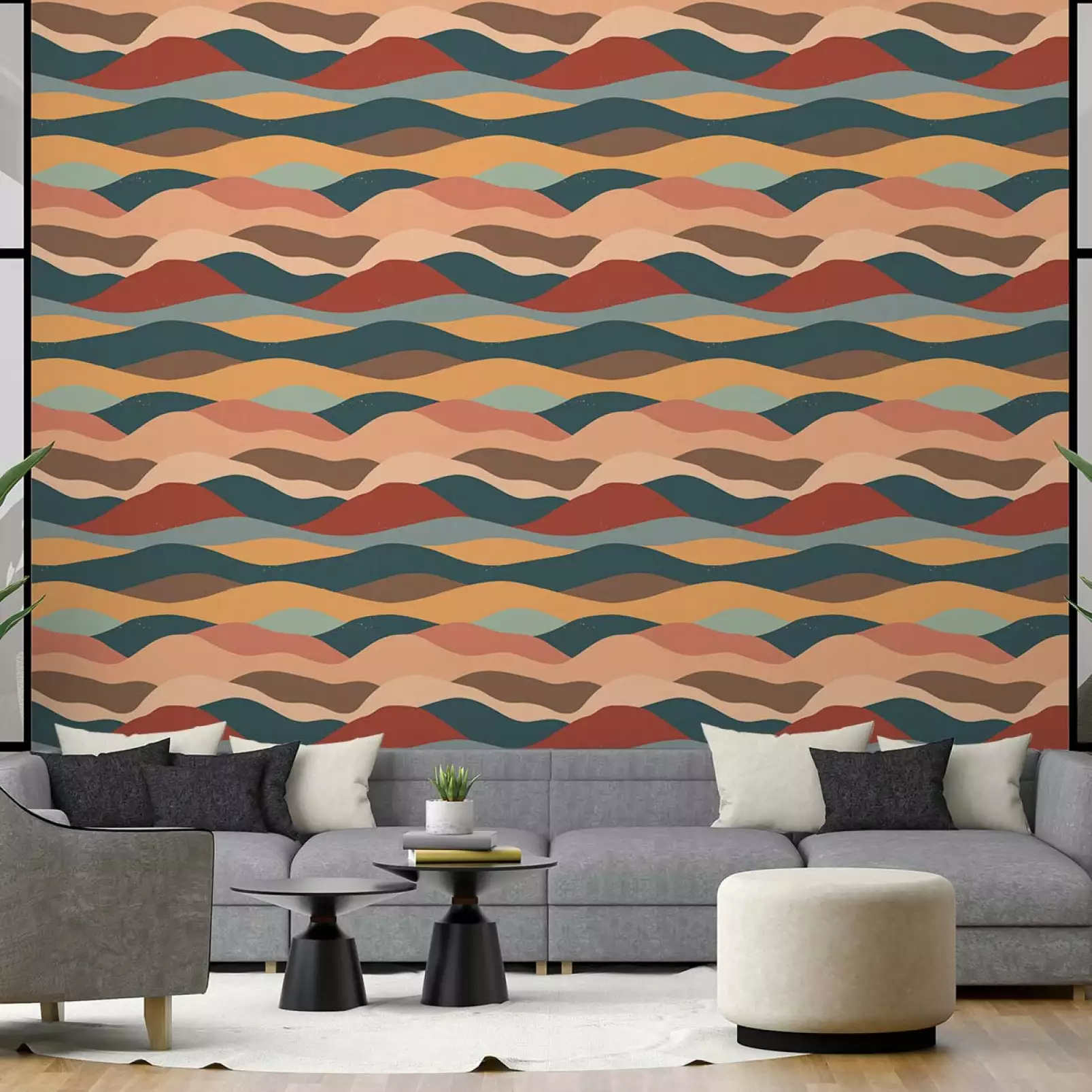 tapisserie-murale-vintage-wave