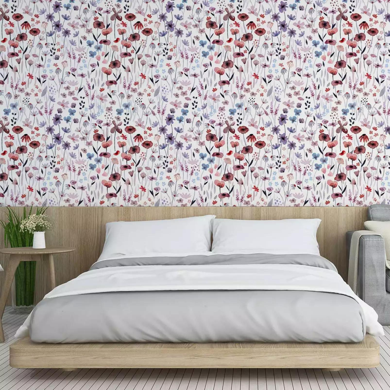 tapisserie-panoramique-fleurs-poppies-et-fleurs-des-champs