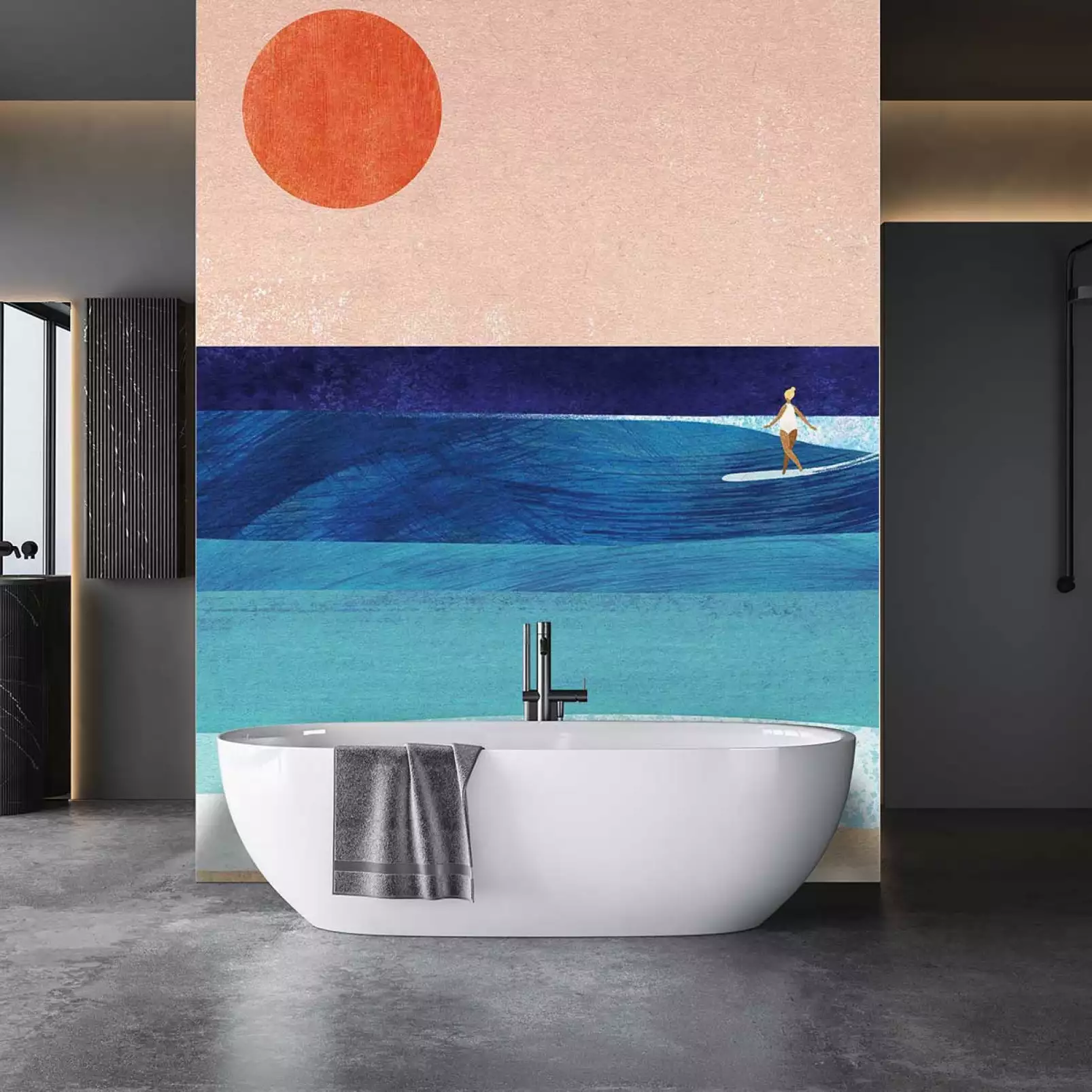 tapisserie-panoramique-paysage-bord-de-mer-cross-step-en-longboard