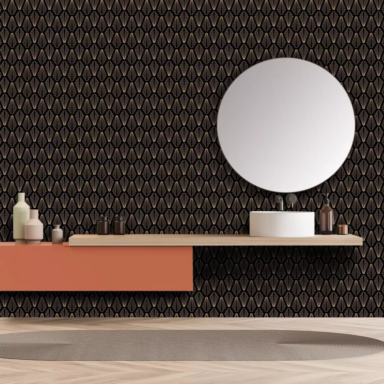 tapisserie-panoramique-prisme-art-deco